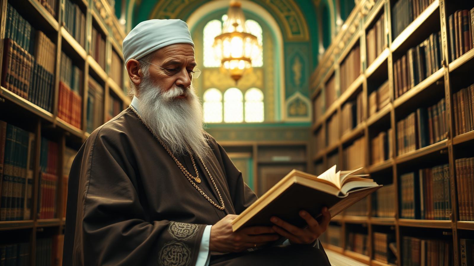 Imam lisant le Coran